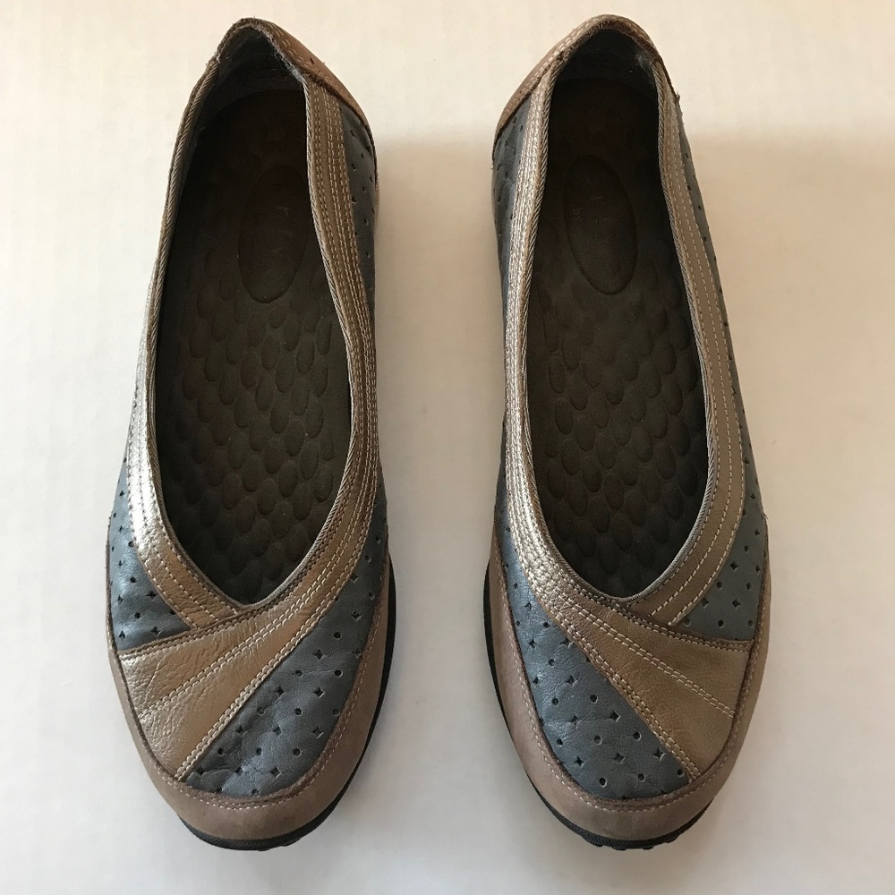 Pr!vo By Clarks Brown Leather Slip On S 7M